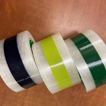 Printed parcel tape